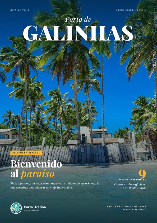 Portada de la guía Porto de Galinhas